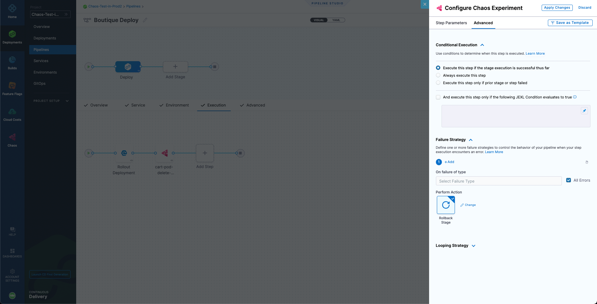 Advanced Chaos Step Config