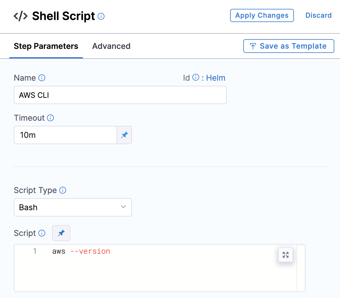 aws cli version check